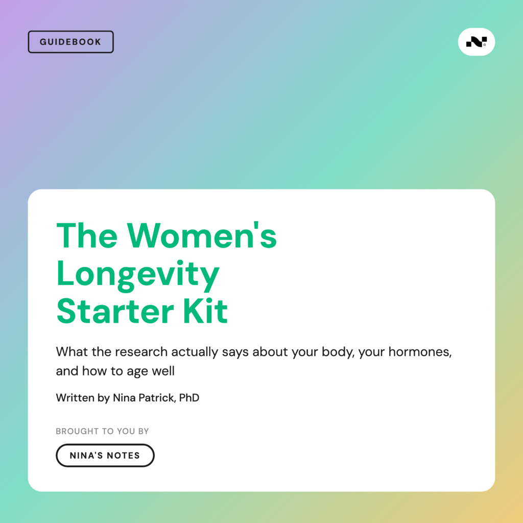 The Women's Longevity Starter Kit